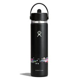 24 oz Wide Mouth with Flex Straw Cap