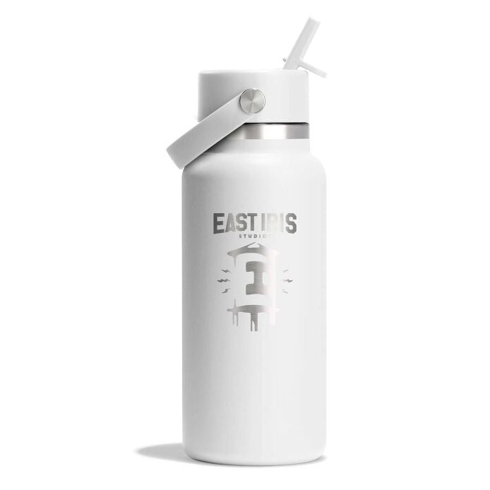 32 oz WM Flex Straw Bottle - Hydro Flask + East Iris Studios R0