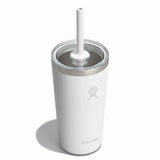 20 oz All Around™ Tumbler with Clear Straw Lid - White